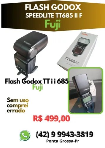 flash para máquina fotográfica