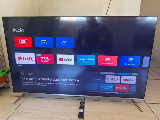 Smart TV TCL 55 4K (Leia O Anúncio)