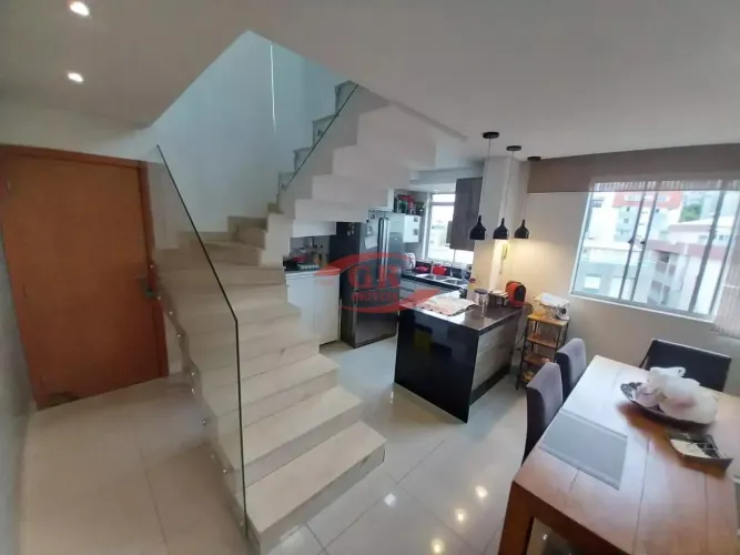 Cobertura para aluguel, 2 quartos, 1 suíte, 2 vagas, Buritis - Belo Horizonte/MG