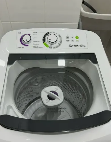 Máquina de lavar cônsul 12 kg semi nova
