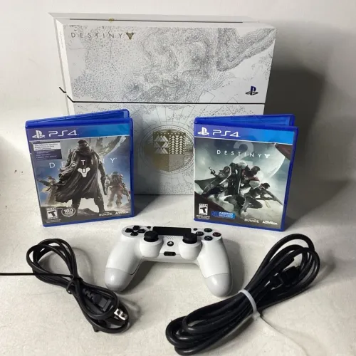 Playstation 4 Edição Limitada Destiny - IMPECÁVEL + JOGOS (Aceito Cartão)