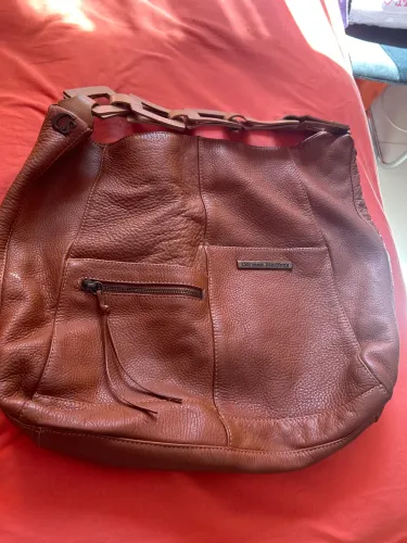 Bolsa em couro carmem stefans grande.