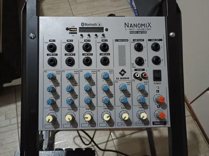 mesa de som nanomix