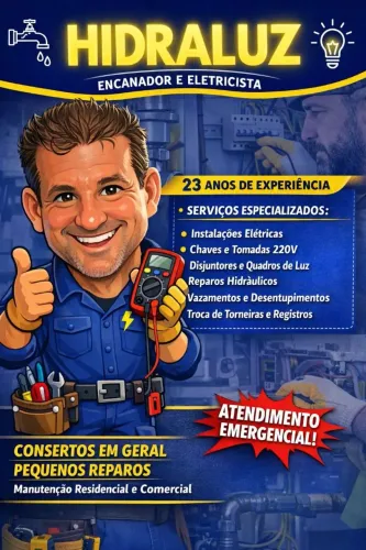 Encanador e Eletricista Consertos em Geral 
