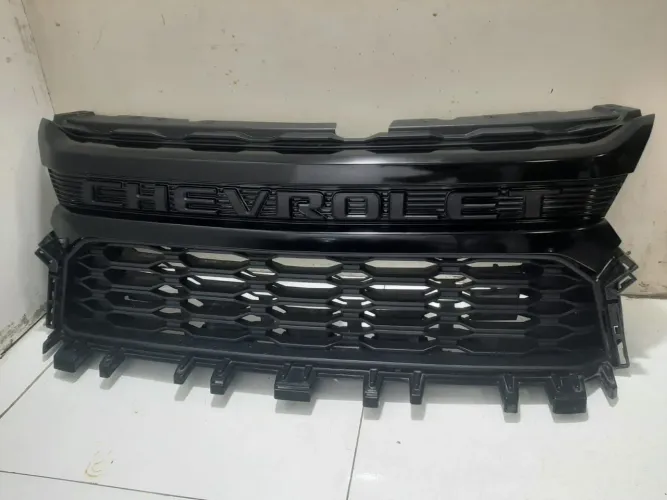 Grade parachoque dianteiro chevrolet s10 2021/2023 original