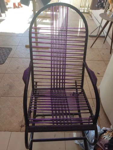 Cadeira de fio e balanço