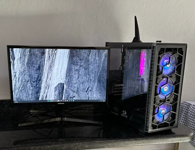 PC Gamer Desktop + Monitor 144Hz - i5 12400F / RTX 3070 8gb MSI Ventus 3x / 32GB RAM DDR4