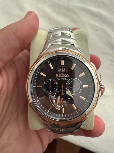 Seiko Coutura Relógio Solar