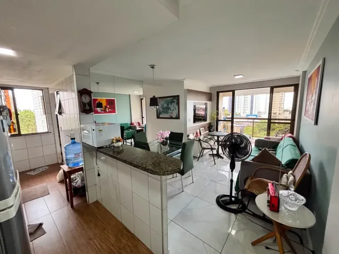 Ed. Belvedere | Vista Mar | 68m² | Andar Alto | Nascente | Reformado | Renascença II