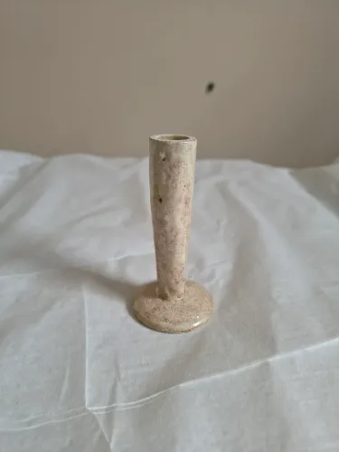Par castiçais de cerâmica 