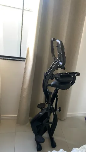 Bicicleta ergométrica dobrável 
