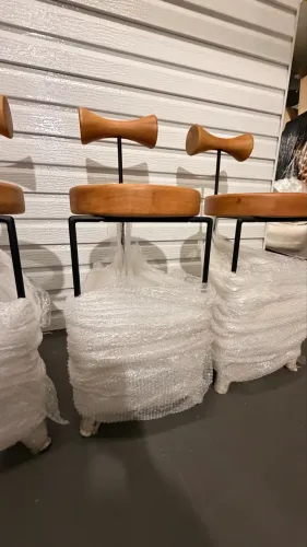 Par de Banqueta torno Gustavo Bittencourt 