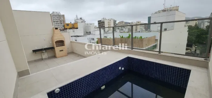 Cobertura duplex na R. Comendador Queiroz, 4 qtos, 3 vgs | Chiarelli Imóveis