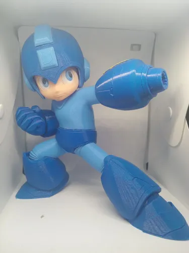 Megaman boneco novo 21cm