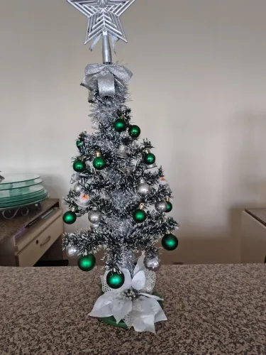 Árvore Natal 60cm C/Estrutura de Ferro
