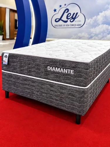 Cama box casal molas ensacadas _ Entrega rápida