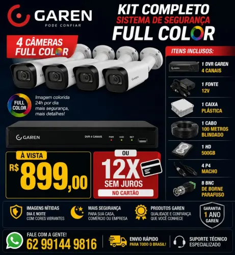 PROMOÇÃO CAMARA DE SEGURANÇA