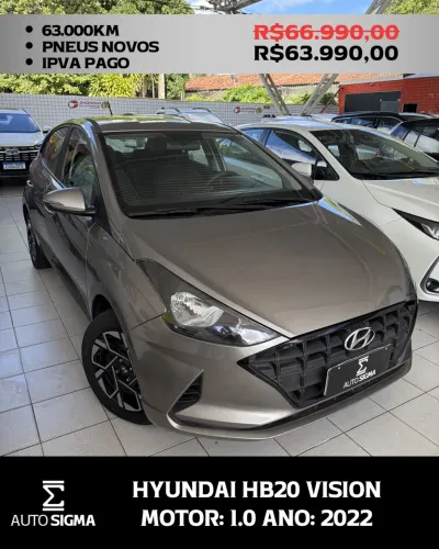Hyundai HB20 Vision 1.0 Flex 12V MEC 2022