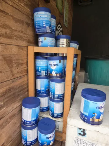 Latas de leite para artesanato 