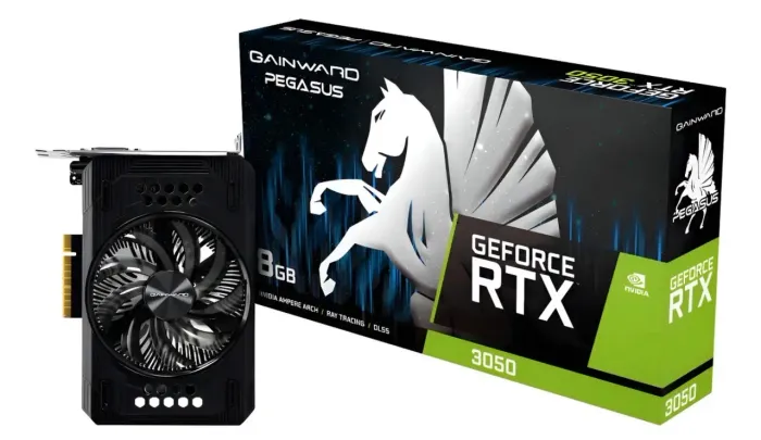 Placa de Vídeo Gainward GeForce RTX 3050 8GB GDDR6