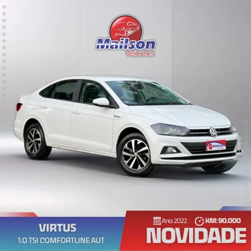 Volkswagen Virtus Comfort. 200 TSI 1.0 Flex 12V AUT 2022