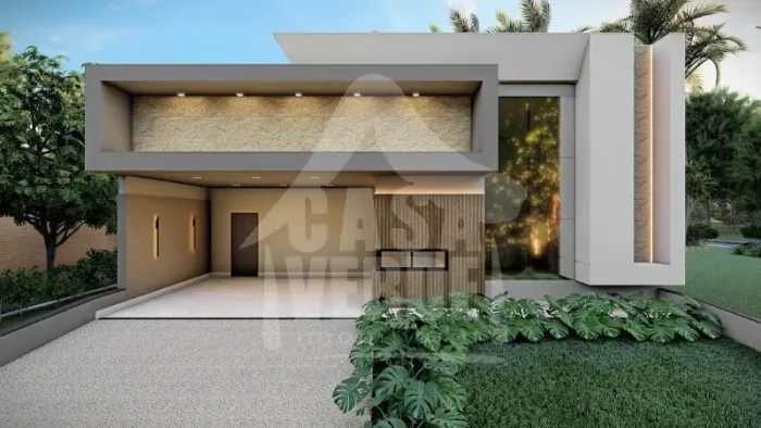 Linda casa térrea em condomínio à venda no Residencial Dona Maria Cândida em Indaiatuba/SP