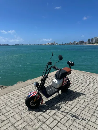 Scooter Moto Elétrica 1000w NAO precisa CNH