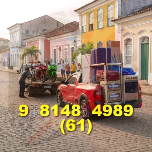 Frete com guincho pra motos, Lago Sul e Taguatinga - preço justo!
