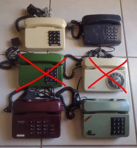 Telefones antigos