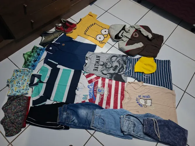 Lote masculino 8 anos