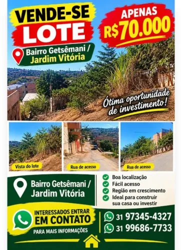 LOTE JARDIM VITÓRIA GETSÊMANI