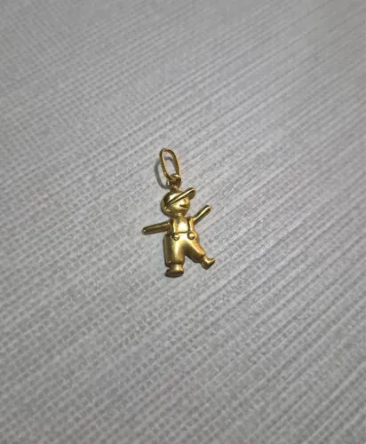 Pingente ouro menino