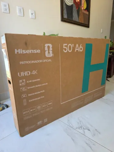 Smart TV 4K 50 Pol Hisense (Lacrada com Garantia) Game Mode HDR DTS Virtual X