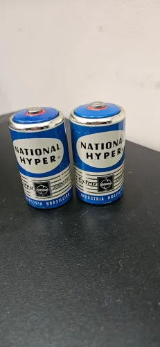 ? ?Par De Pilhas Antigas National Hyper Grande - Década 70/80 Vintage Coleção?.