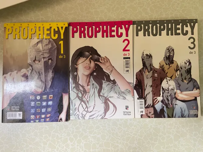 MANGA PROPHECY - SÉRIE COMPLETA / LEIA A LEGENDA ABAIXO!!!