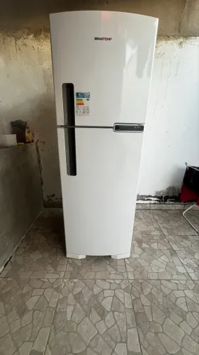 Geladeira Brastemp Frost Free Duplex 375L Branca BRM44HB