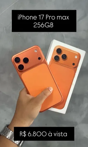 17 pro Max 256gb Laranja