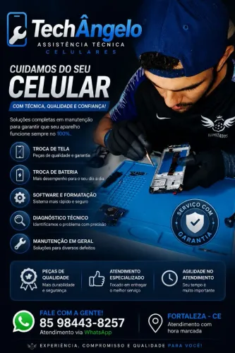 TechÂngelo Assistência Técnica | Conserto de Celulares em Fortaleza