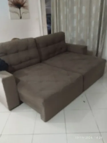 Sofá retrátil 2 lugares