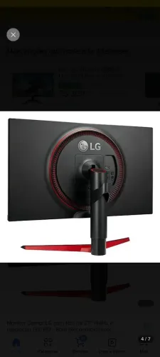 Monitor LG wltragear 27 polegada 144 HZ