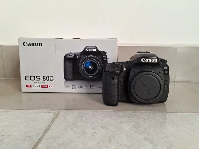 NO PRECINHO: Câmera Fotográfica Profissional Canon EOS 80D