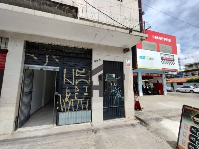Loja Comercial de 104m² para alugar, localizada na Encruzilhada, Recife - Pernambuco.