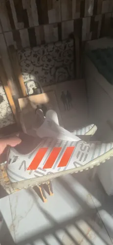 Chuteira Adidas Nemeziz Messi 17.4 TF branca