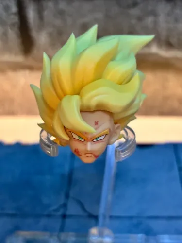 Dragon Ball Z - Conjunto de Head e Faces Goku SSJ Demoniacal Fit Fury Awakening