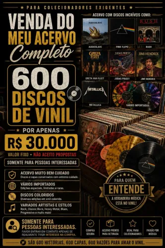 Discos de Vinil à Venda.