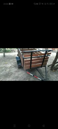 Vendo reboque e roçadeira