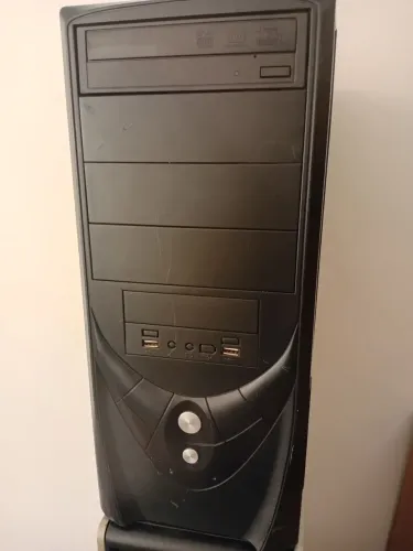 Gabinete ATX Vazio Preto Completo Drive DVD Sata Drive USB Frontal TAC