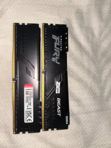 Memória hyperX Fury Beast 16GB (2x8) DDR4 3600mhz