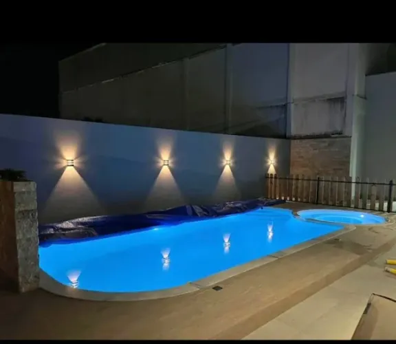 Piscina de fibra com Rápida instalação