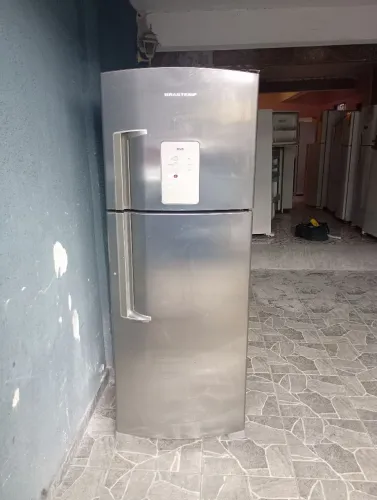 Geladeira Brastemp Frost Free inox